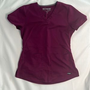 Grey’s Anatomy Women Scrub Top size XS